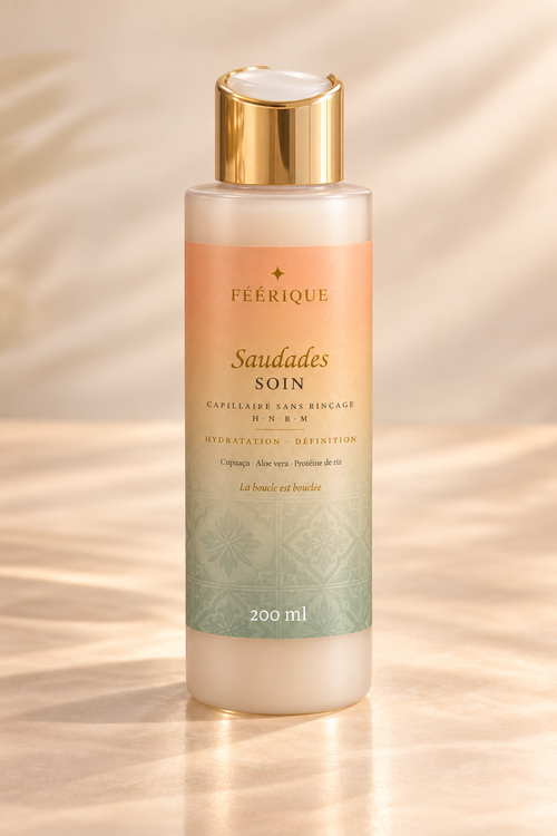 Saudades · Soin coiffant sans rinçage, flacon 200 ml FÉÉRIQUE
