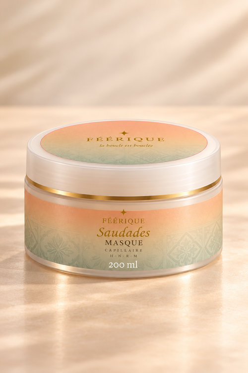 Saudades · Masque capillaire HNRM, pot 200 ml FÉÉRIQUE